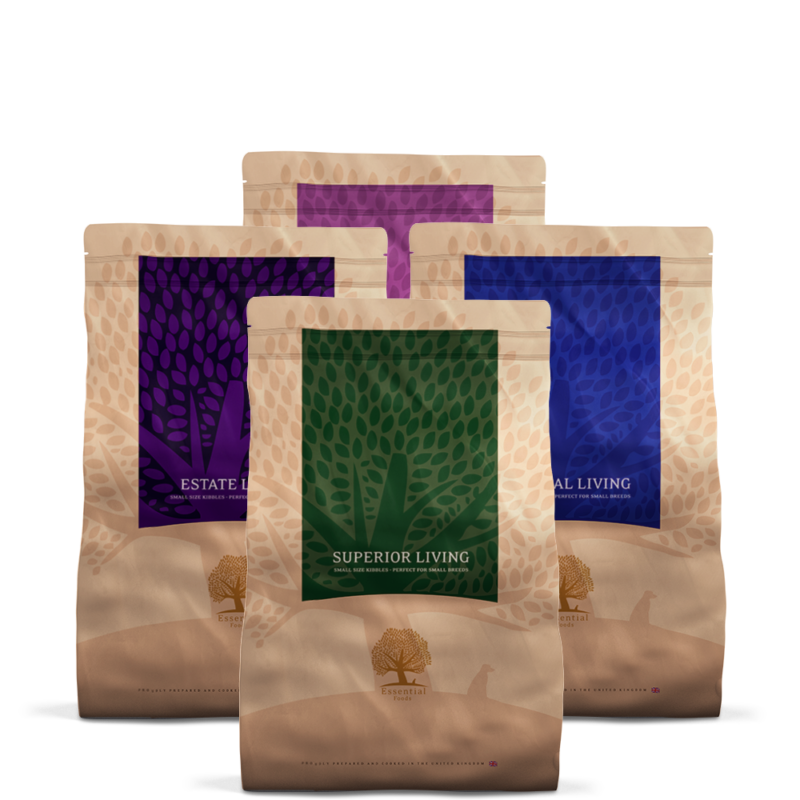 4 x 3KG ESSENTIAL PACK LIVING SMALL SIZE