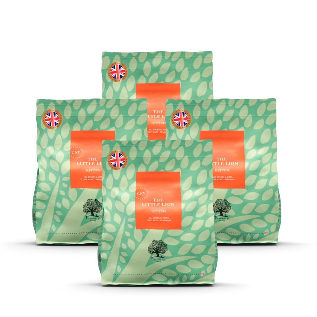 4 x 3kg ESSENTIAL THE LITTLE LION UK