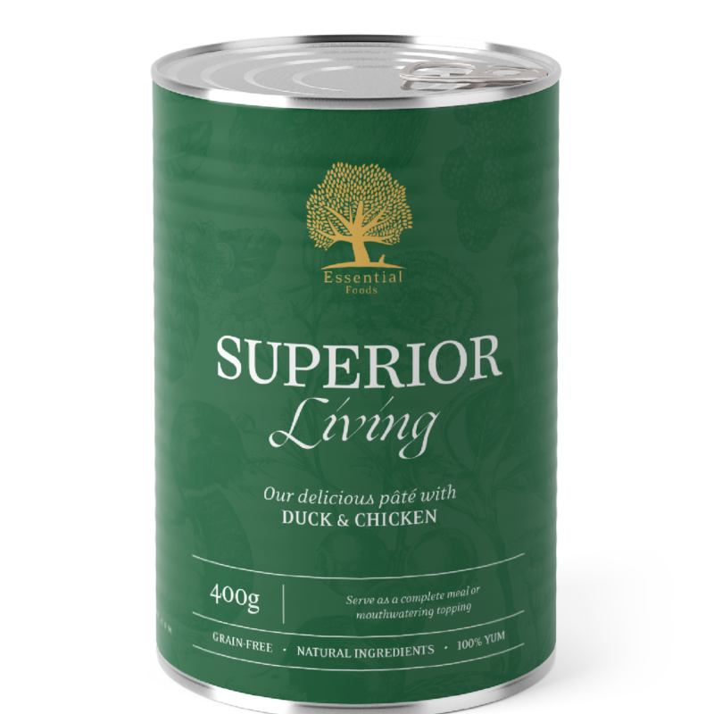 ESSENTIAL SUPERIOR LIVING PÂTE 400G