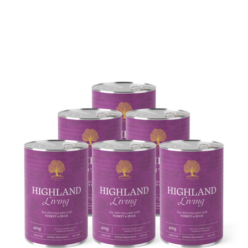 ESSENTIAL HIGHLAND LIVING PÂTE 6x400G
