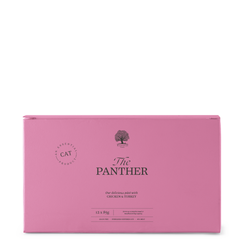 ESSENTIAL THE PANTHER PÂTE 12x85G