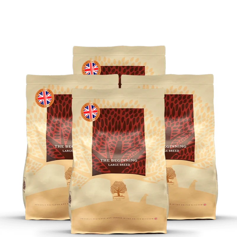4 x 2,5KG ESSENTIAL THE BEGINNING LARGE BREED UK