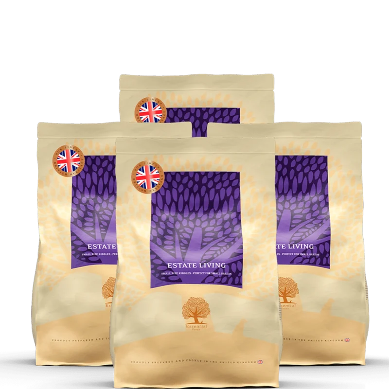 4 x 2,5KG ESSENTIAL ESTATE LIVING SMALL SIZE UK