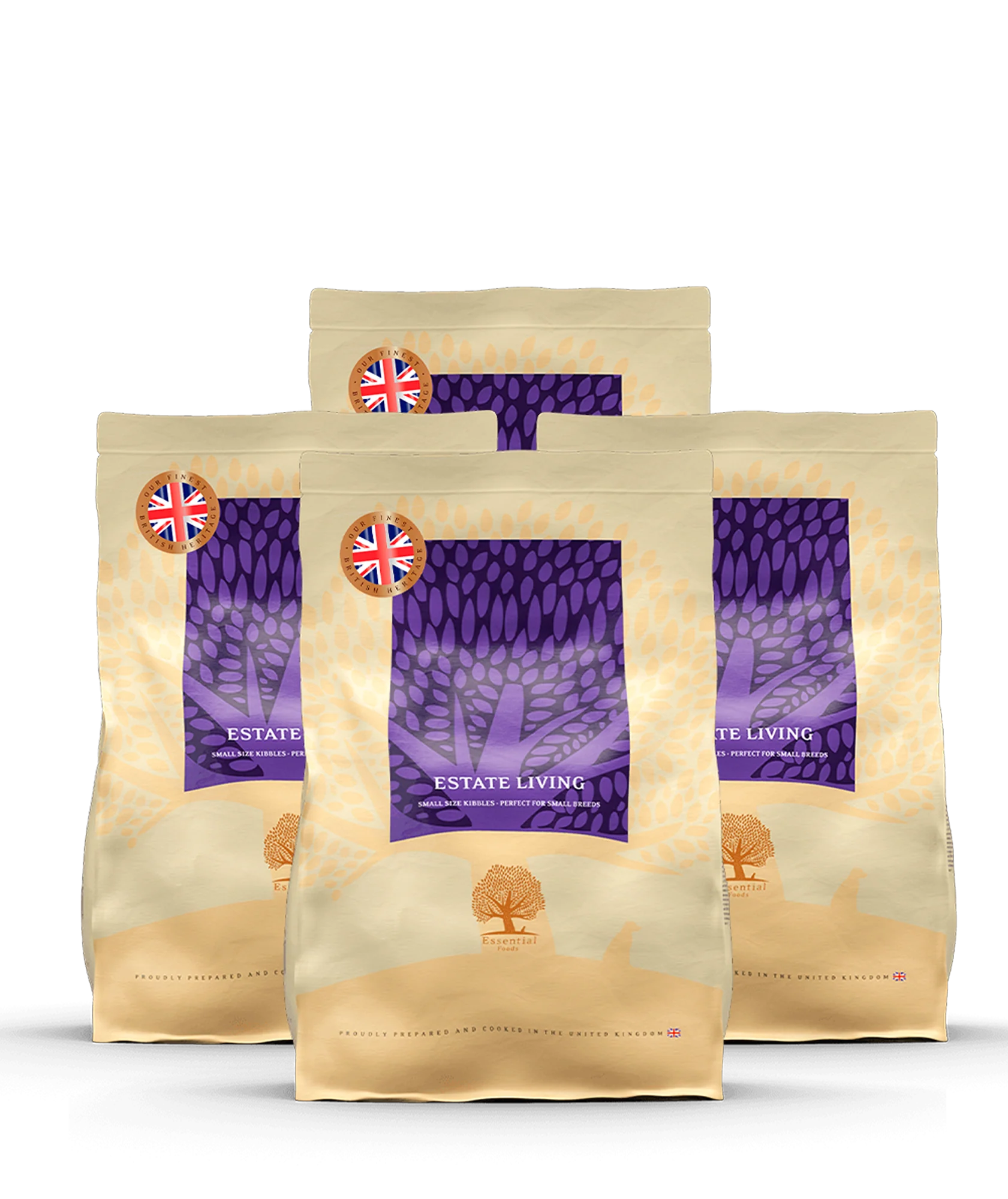 PACK 4 x 2,5KG ESSENTIAL ESTATE LIVING SMALL SIZE