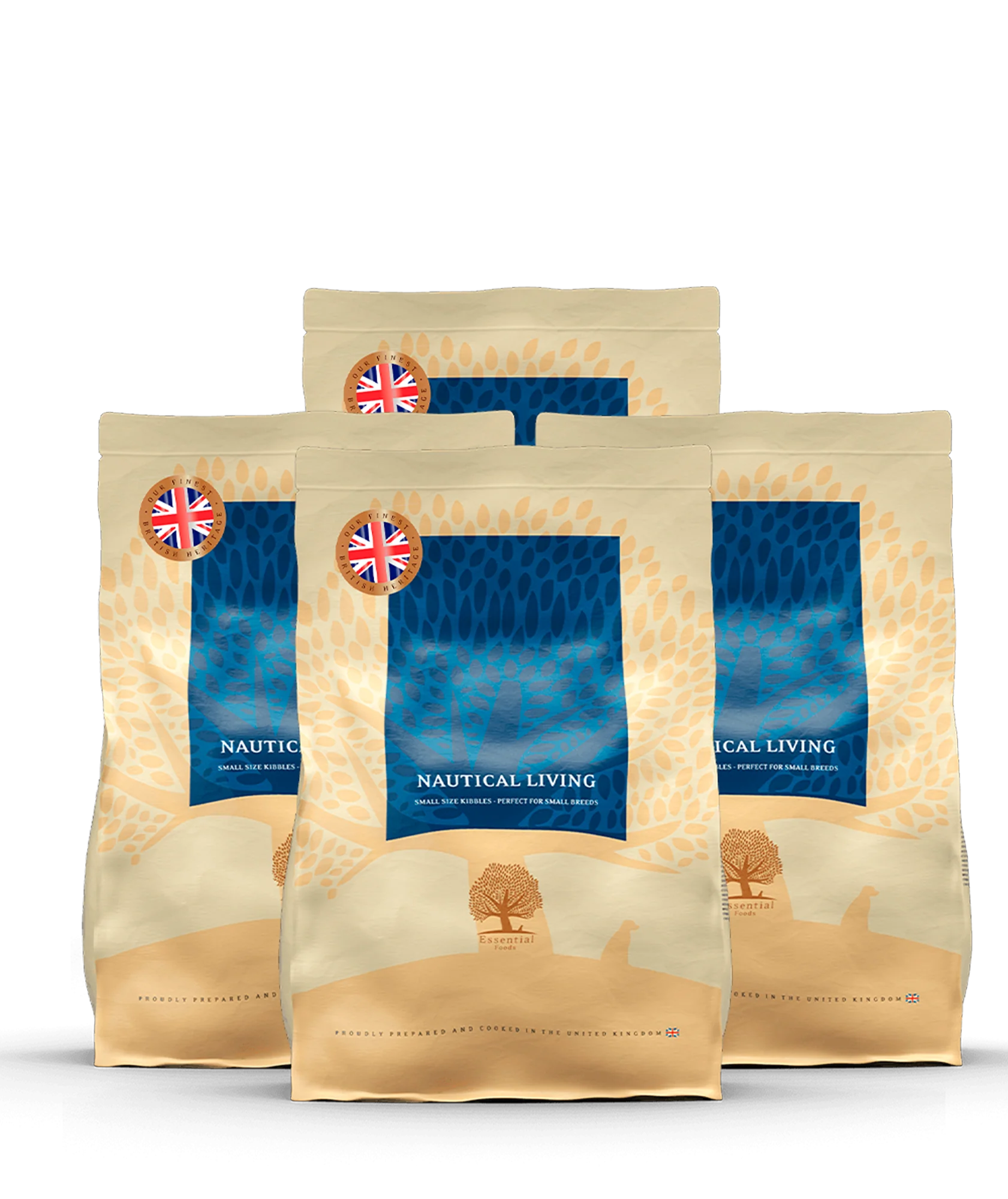 PACK 4 x 2,5KG ESSENTIAL NAUTICAL LIVING SMALL SIZE