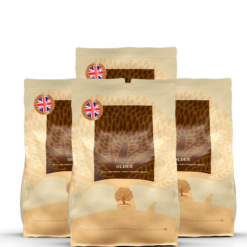 4 x 2,5KG ESSENTIAL OLDER SMALL SIZE UK