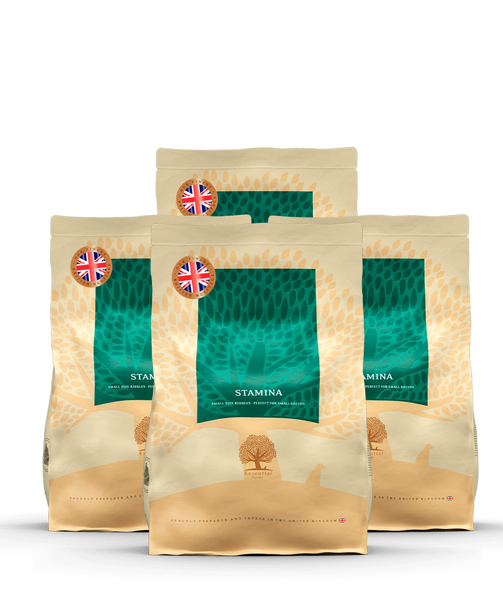 PACK 4 x 2,5KG ESSENTIAL STAMINA SMALL SIZE