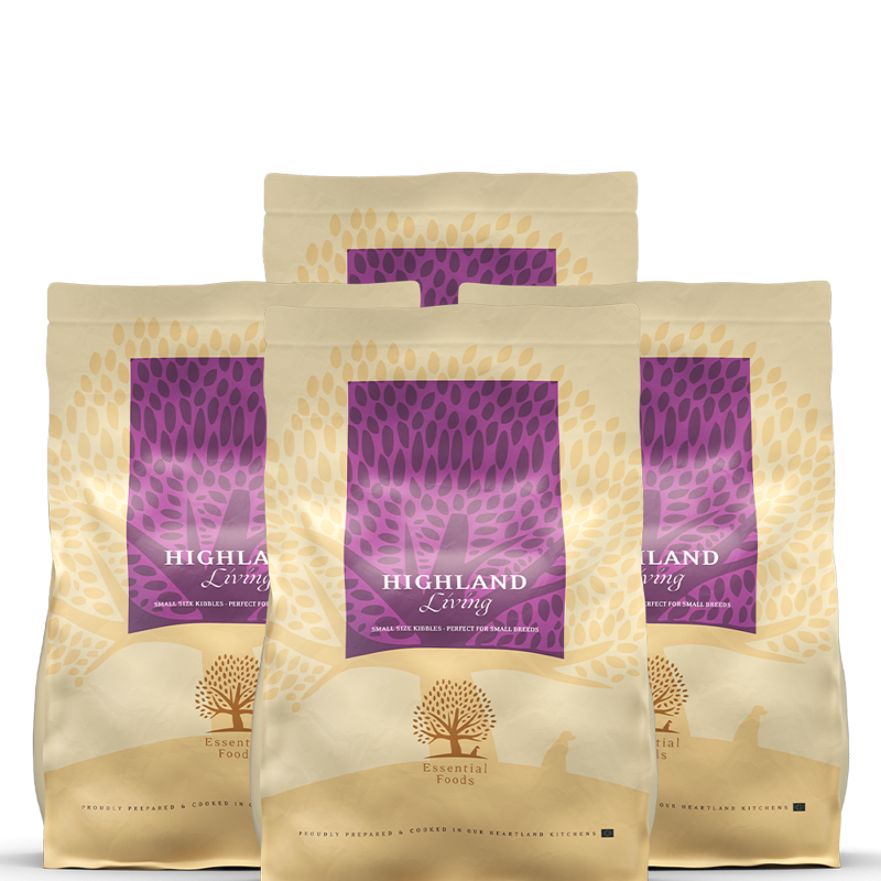 4 x 2,5KG ESSENTIAL HIGHLAND LIVING SMALL SIZE HL