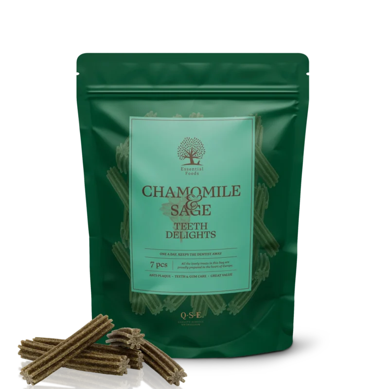 essential chamomile & sage teeth delights